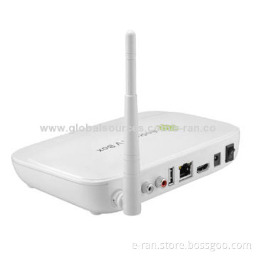 TV Box Android with Dual-core ARM Cortex A7, HDMI 1.4